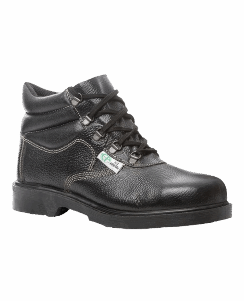CHAUSSURE DE SECURITE HAUTE VOLCANITE S3 HRO SEMELLE NITRILE