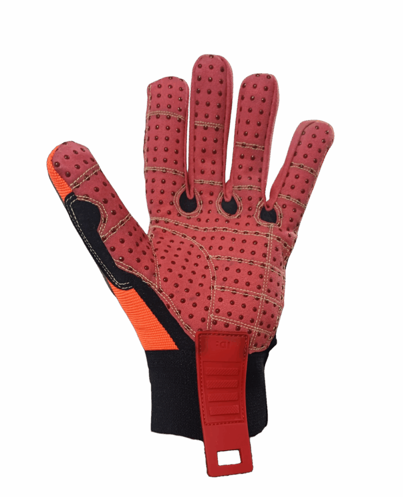 GANT ANTI-COUPURE HEXARMOR, CUT E/ANTI-IMPACT/PICOT, HV ORANGE – Image 2