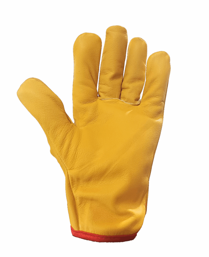 GANT MAITRISE IVOIRE SAFETY AMS-1210 EN CUIR DE CHEVRE, JAUNE – Image 2