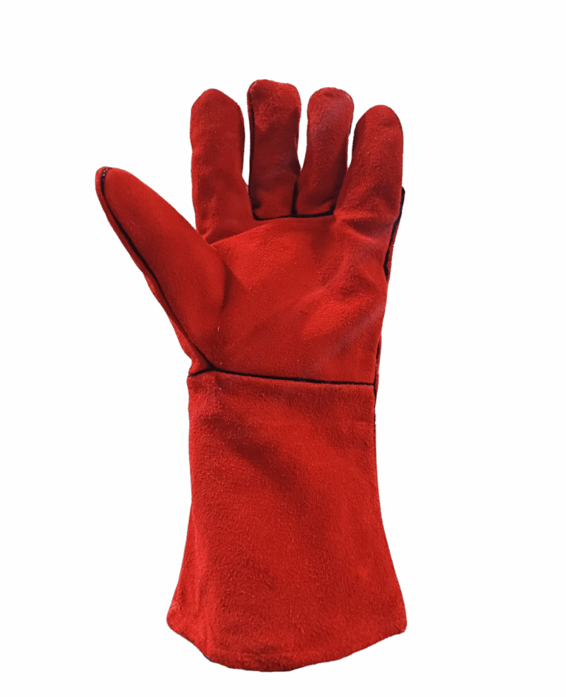 GANT SOUDEUR IVOIRE SAFETY AMS-1103, ANTICHALEUR, ROUGE – Image 2