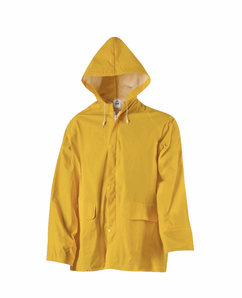 ENSEMBLE DE PLUIE TEMPEST, VESTE + PANTALON, JAUNE – Image 3