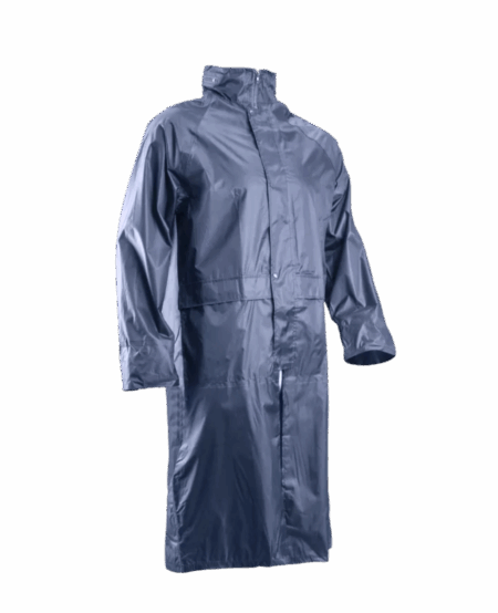 MANTEAU DE PLUIE PVC SOUPLE BLEU