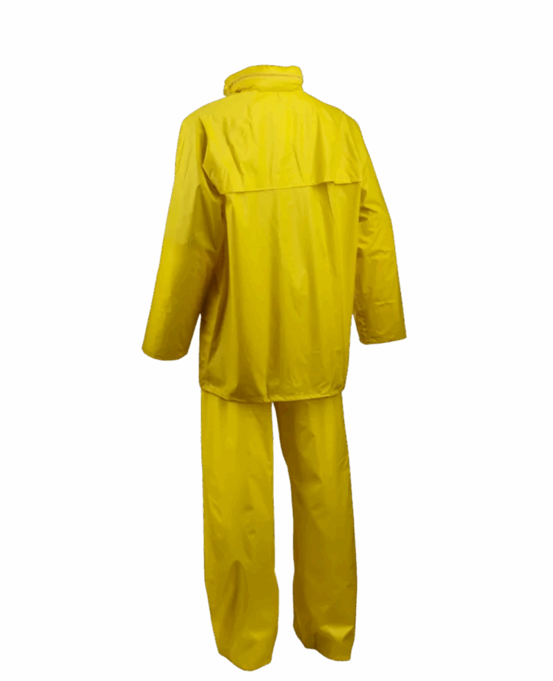 ENSEMBLE DE PLUIE PLUVIO 100% POLYESTER, JAUNE – Image 2