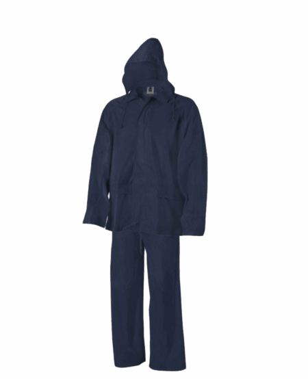 ENSEMBLE DE PLUIE TEMPEST, VESTE + PANTALON, BLEU NAVY
