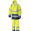 ENSEMBLE DE PLUIE RAINSTORM JAUNE HV/NAVY OXFORD + BANDES REFLECHISSANTES