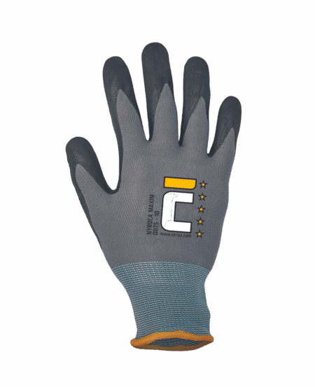 GANT DE PRECISION CERVA NYROCA MAXIM DOTS, ENDUCTION NITRILE AVEC PICOTS