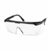 LUNETTE DE SECURITE OCULAIRE TRANSPARENT PROTECTION LATERALE AVEC BRANCHE REGLABLES