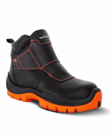 CHAUSSURE DE SECURITE SOUDEUR UNISOUDEUR GASTON MILLE, PU/NITRILE S3 HI HRO WG SRC EN ISO 20349