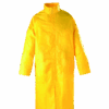 MANTEAU DE PLUIE SOUPLE PVC JAUNE