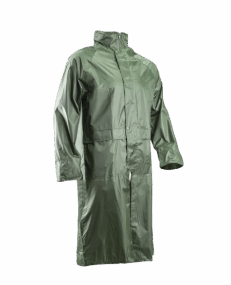 MANTEAU DE PLUIE PVC SOUPLE VERT