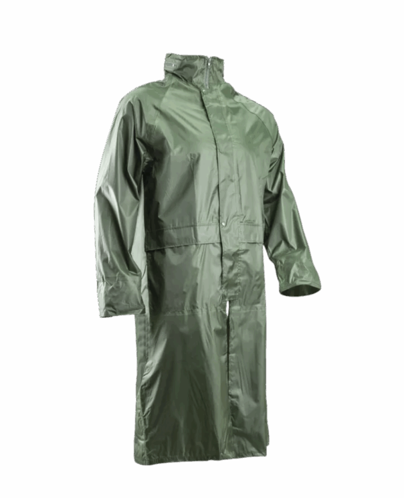 MANTEAU DE PLUIE PVC SOUPLE VERT