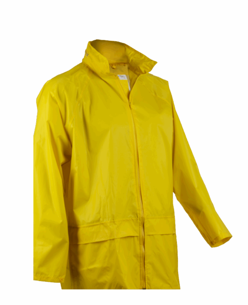 ENSEMBLE DE PLUIE PLUVIO 100% POLYESTER, JAUNE – Image 4
