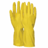 GANT LATEX JAUNE ACTIVE CHEM, CONTACT ALIMENTAIRE EPAISSEUR 0,30MM