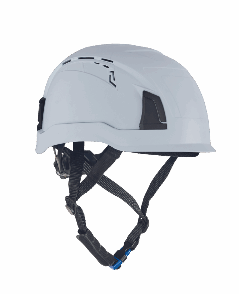 CASQUE MONTEUR CERVA ALPINWORKER PRO, VENTILE AVEC HARNAIS 6 POINTS, BLANC