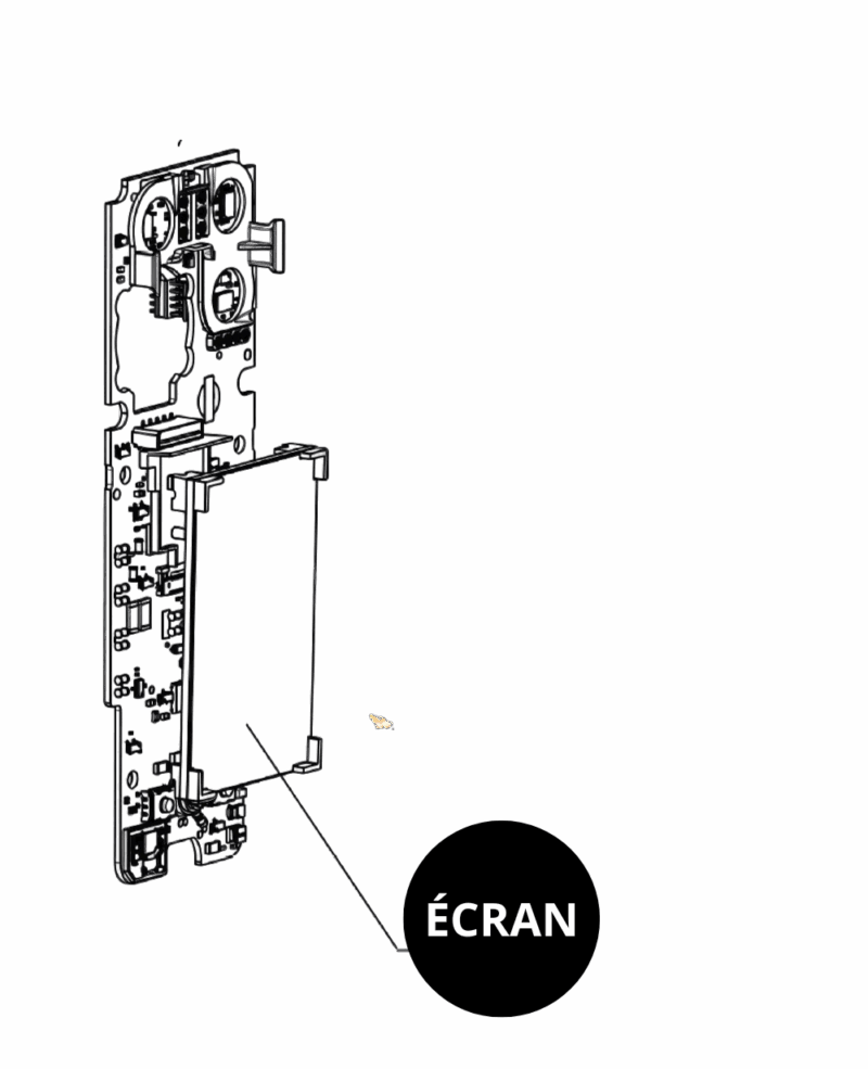 JEU DE PIECE ECRAN POUR DETECTEUR DRAEGER SERIE X-AM 2800/5800