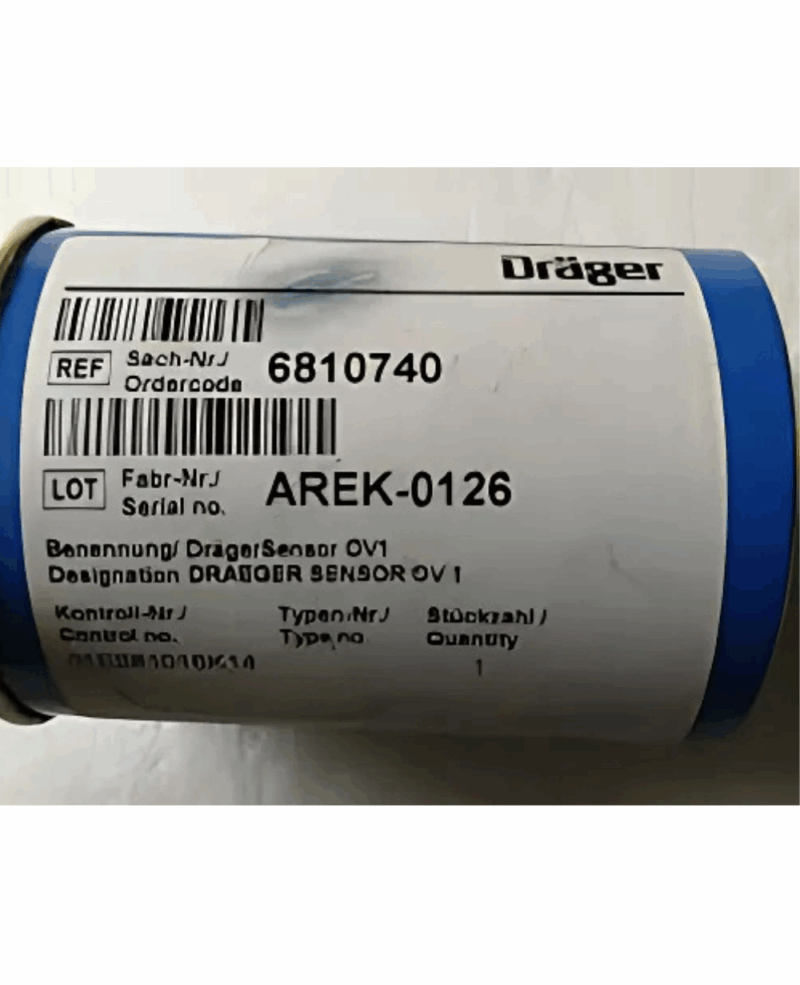 CAPTEUR DRÄGER OV1 6810740 DRÄGER POLYTRON POUR DETECTION FIXE – Image 2