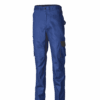 PANTALON DE TRAVAIL COMMANDER 100% COTON, BLEU ROYAL