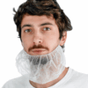 COUVRE BARBE ACTIVE COVER X77 EN POLYPROPYLENE - BLANC (PAQUET DE 100 PCS)