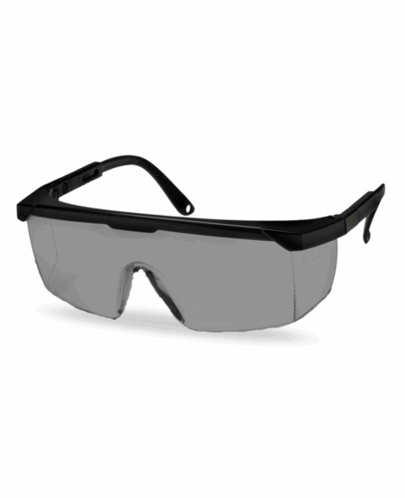 LUNETTE DE SECURITE OCULAIRE TEINTÉE PROTECTION LATERALE + BRANCHE REGLABLES