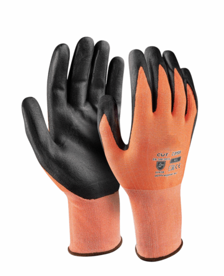 GANT ANTI-COUPURE ACTIVE CUT C3160, ENDUCTION MICROMOUSSE NITRILE NOIR + TACTILE