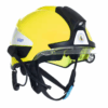 CASQUE POMPIER DRAEGER HPS SAFEGUARD, JAUNE FLUORESCENT ECRAN FACIAL ANTI-RAYURE