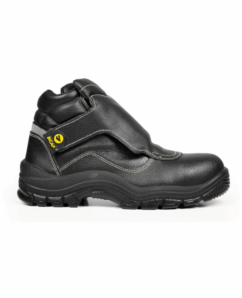 CHAUSSURE DE SECURITE BICAP WELDER S3 SRC, SOUDEUR TIGE CUIR HYDROFUGE DOUBLE VELCRO – Image 2
