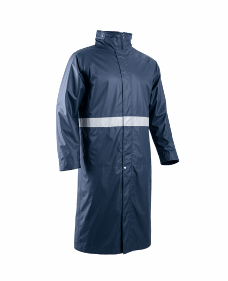 MANTEAU DE PLUIE STORMIX AVEC UNE BANDE REFLECHISSANTE, BLEU NAVY