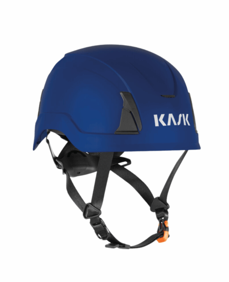 CASQUE MONTEUR KASK PRIMERO, CONFORT BLEU VENTI ET NON VENTI, EN397/50365 CLASSE 0