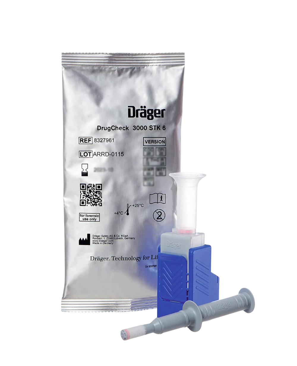 Dräger Drugcheck 3000 - Test salivaire de dépistage de drogue (Lot de 20) – Image 2