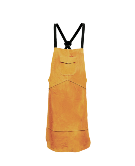 TABLIER SOUDEUR SW10 PORTWEST, EN CUIR DE VACHETTE, RESISTANT AUX FLAMME