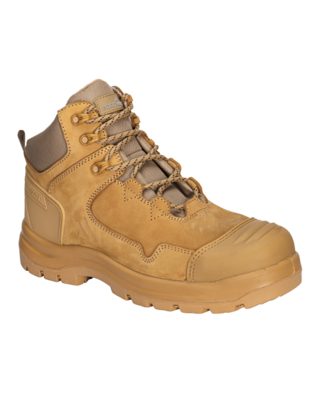 CHAUSSURE DE SECURITE WHEAT APEX PORTWEST COMPOSITE S3S HRO SR, COULEUR CARAMEL