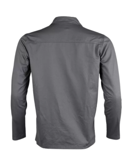 VESTE DE TRAVAIL INDUSTRY COULEUR GRIS POLYCOTON 0% METAL