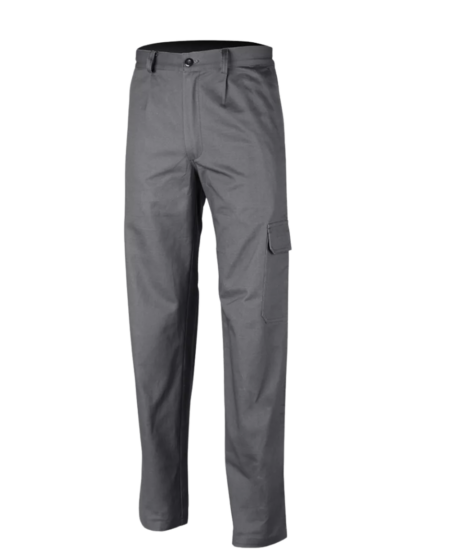 PANTALON DE TRAVAIL INDUSTRY COULEUR GRIS POLYCOTON 0% METAL