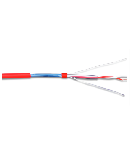 CABLE C2 SYT 1 PAIRE AWG20 ROUGE TOURET DE 500 METRES