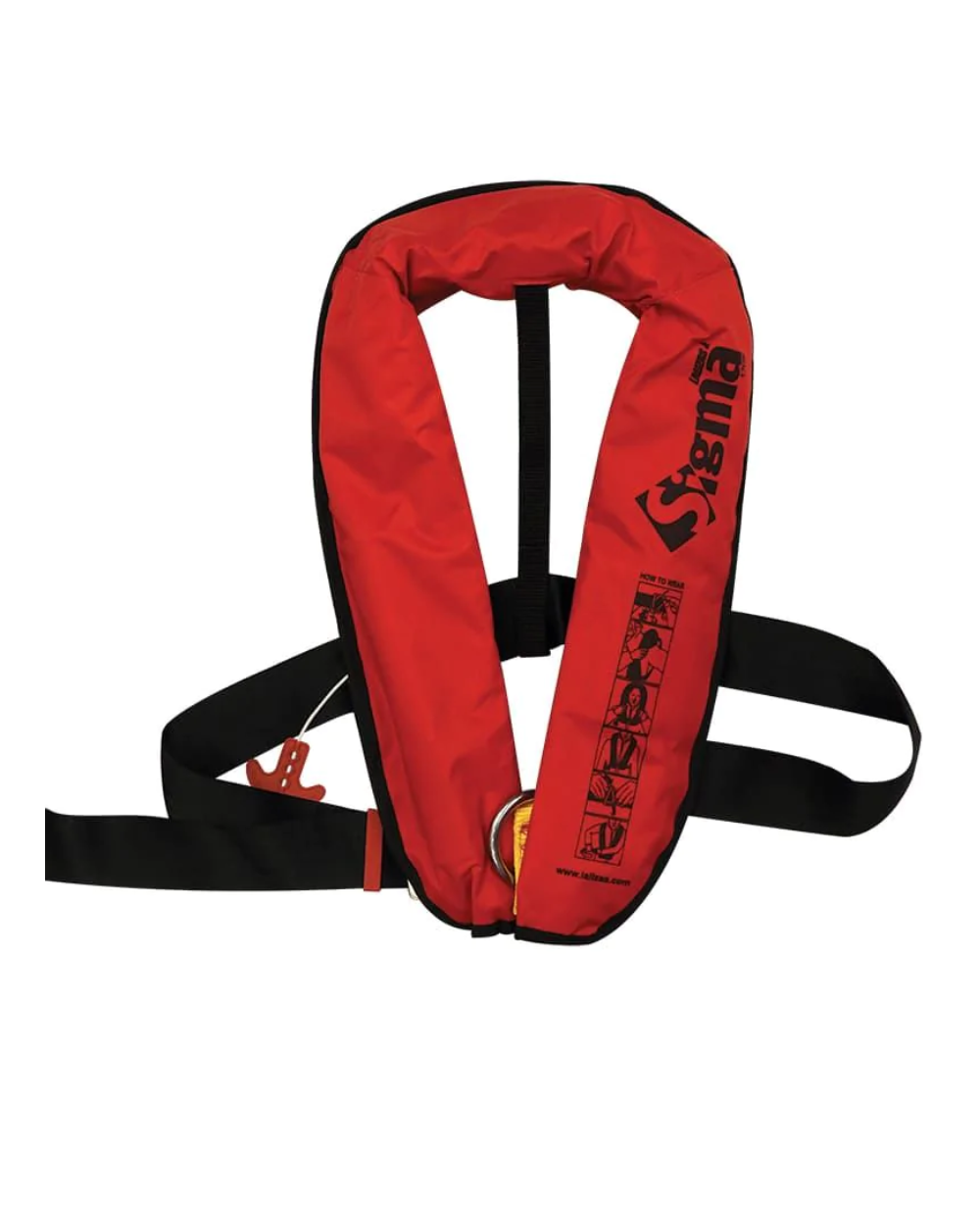 GILET DE SAUVETAGE ADULTE GONFLABLE AUTOMATIQUE SIGMA LALIZAS 170 NEWTOWN
