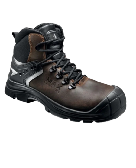 CHAUSSURE DE SECURITE LEMAITRE MAX UK MARRON TAILLE HAUTE S3 SRC