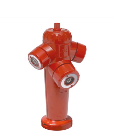 POTEAU INCENDIE BAYARD SAPHIR 4 BRONZE DN 100 3 PRISES