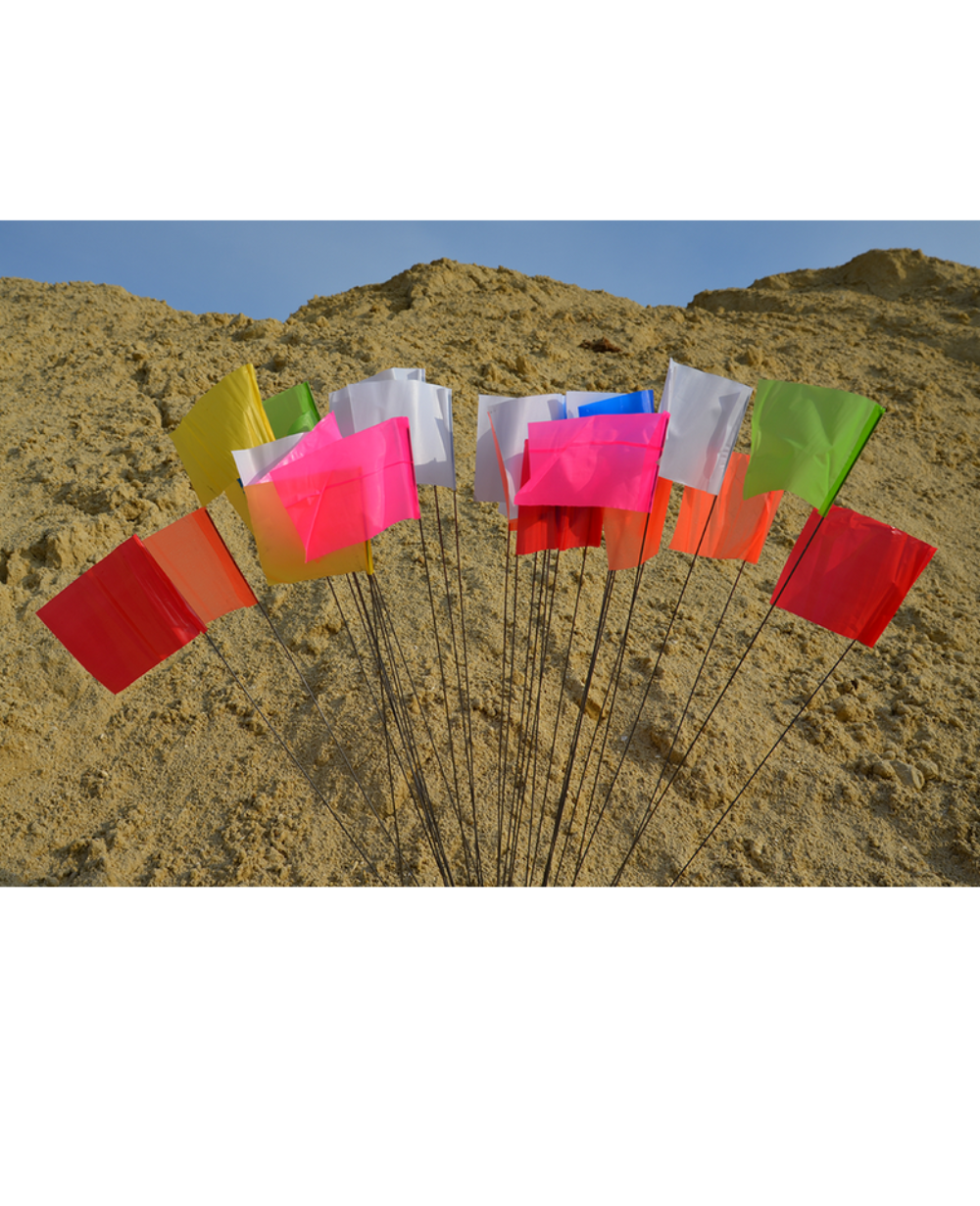 DRAPEAUX FLUO POUR REPERAGE – Image 2