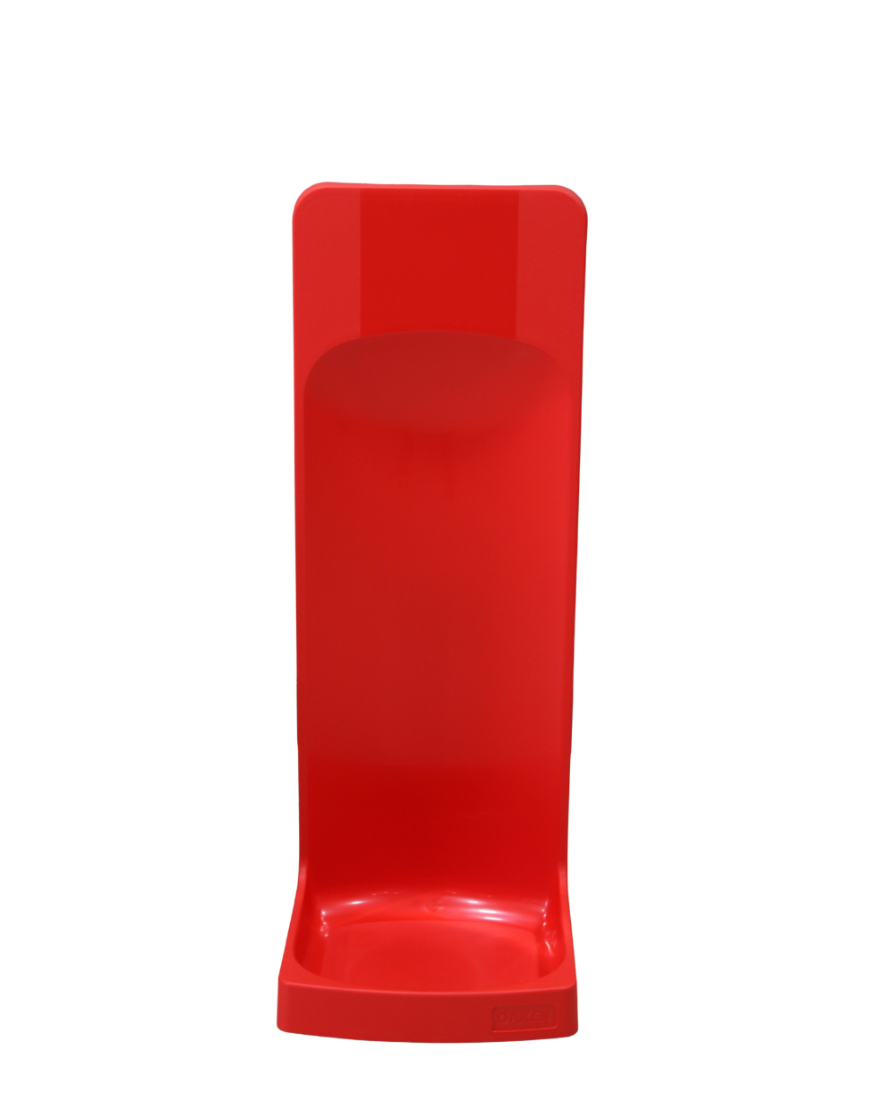 STAND/SUPPORT SOL EN POLYPROPYLENE POUR EXTINCTEUR FRAME SIMPLE COULEUR ROUGE – Image 3