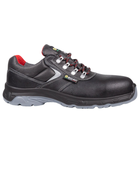 CHAUSSURE DE SECURITE FALCON TAILLE BASSE S3 SRC NOIR/ROUGE