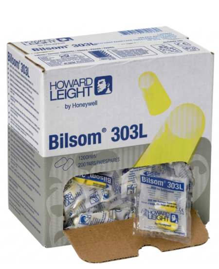 BOUCHON D'OREILLE SANS CORDE JETABLE HONEYWELL SAFETY 33 DB BOITE DE 200 PAIRES