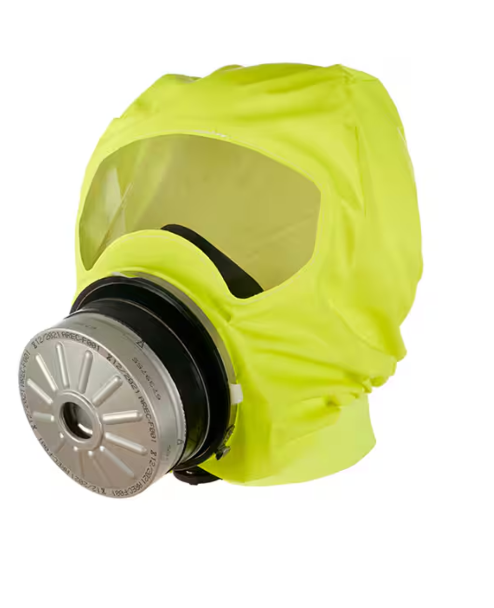MASQUE DE FUITE DRAEGER PARAT 5550 CAGOULE EVACUATION INCENDIE