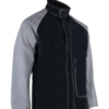VESTE SOUDEUR WELTEK SPARKS CROUTE DE VACHETTE NOIR/GRIS + ANTI-CHALEUR