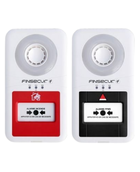 ALARME ECHO-ET4 TYPE 4 FINESECURE SONORE ET LUMINEUX + PILE