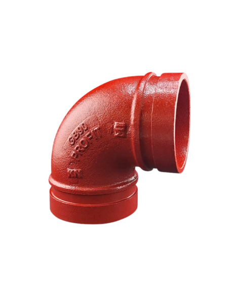 COUDE 90 DN80 PEINTURE ROUGE