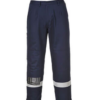 PANTALON PORTWEST BIZFLAMME FLAMME RESISTANT MULTI-NORME COULEUR BLEU+BANDE