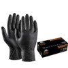 GANT NITRILE NOIR NON POUDRE ACTIVEDEXT ALIMENTAIRE PAQUET DE 100 PCS