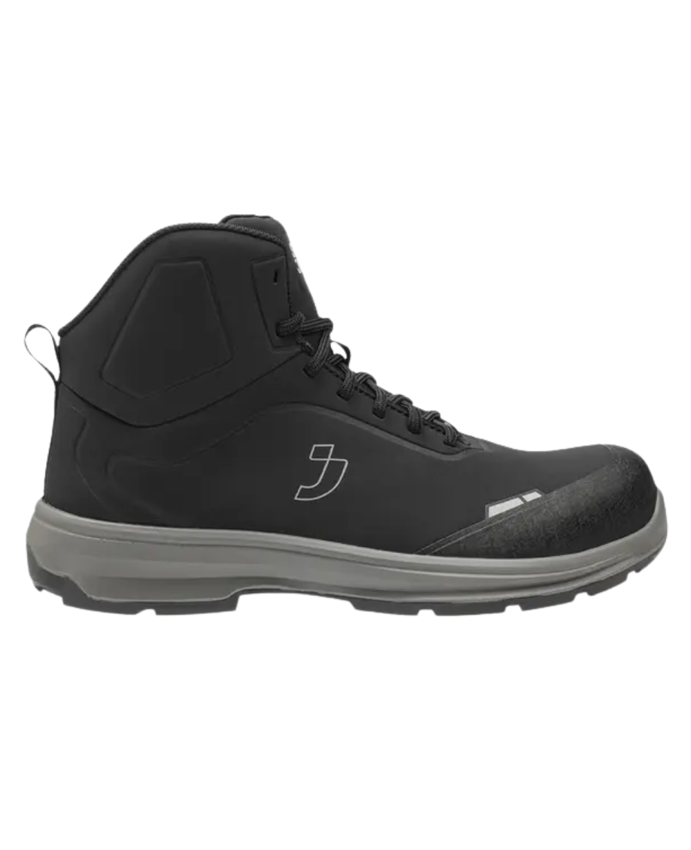 CHAUSSURE DE SECURITE SJ FLUX S3S TAILLE HAUTE ESD FO CI SEMELLE PU/PU