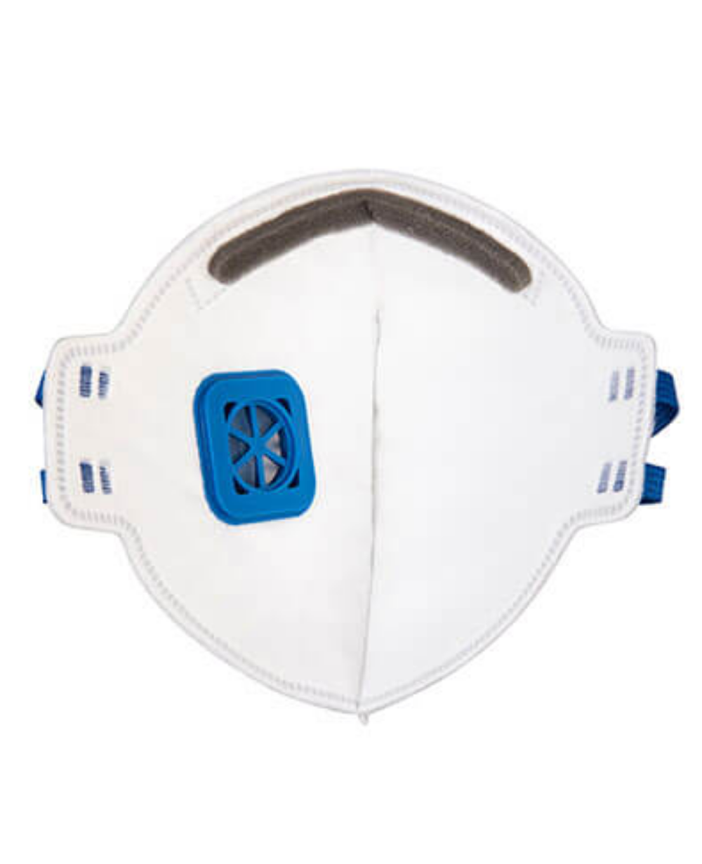 MASQUE PLIABLE PORTWEST FPP2 + VALVE PAQUET DE 20 MASQUES – Image 2