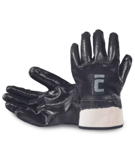GANT DE MANUTENTION CERVA MONAL ENDUCTION COMPLETE NITRILE NOIR